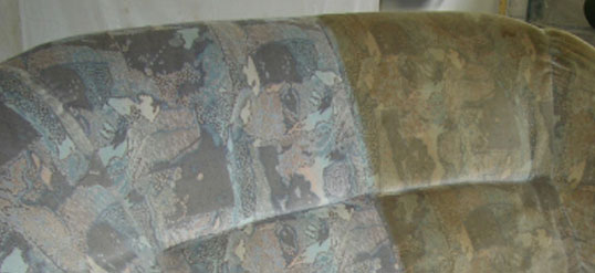 stoffen bank reinigen