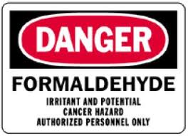 formaldehyde gas