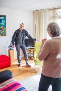 Thuisbezorgen van een stoel